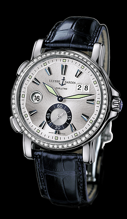 Replica Ulysse Nardin Dual Time 243-55B/91 replica Watch
